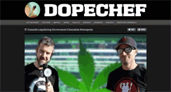 Desktop Screenshot of dopechef.com